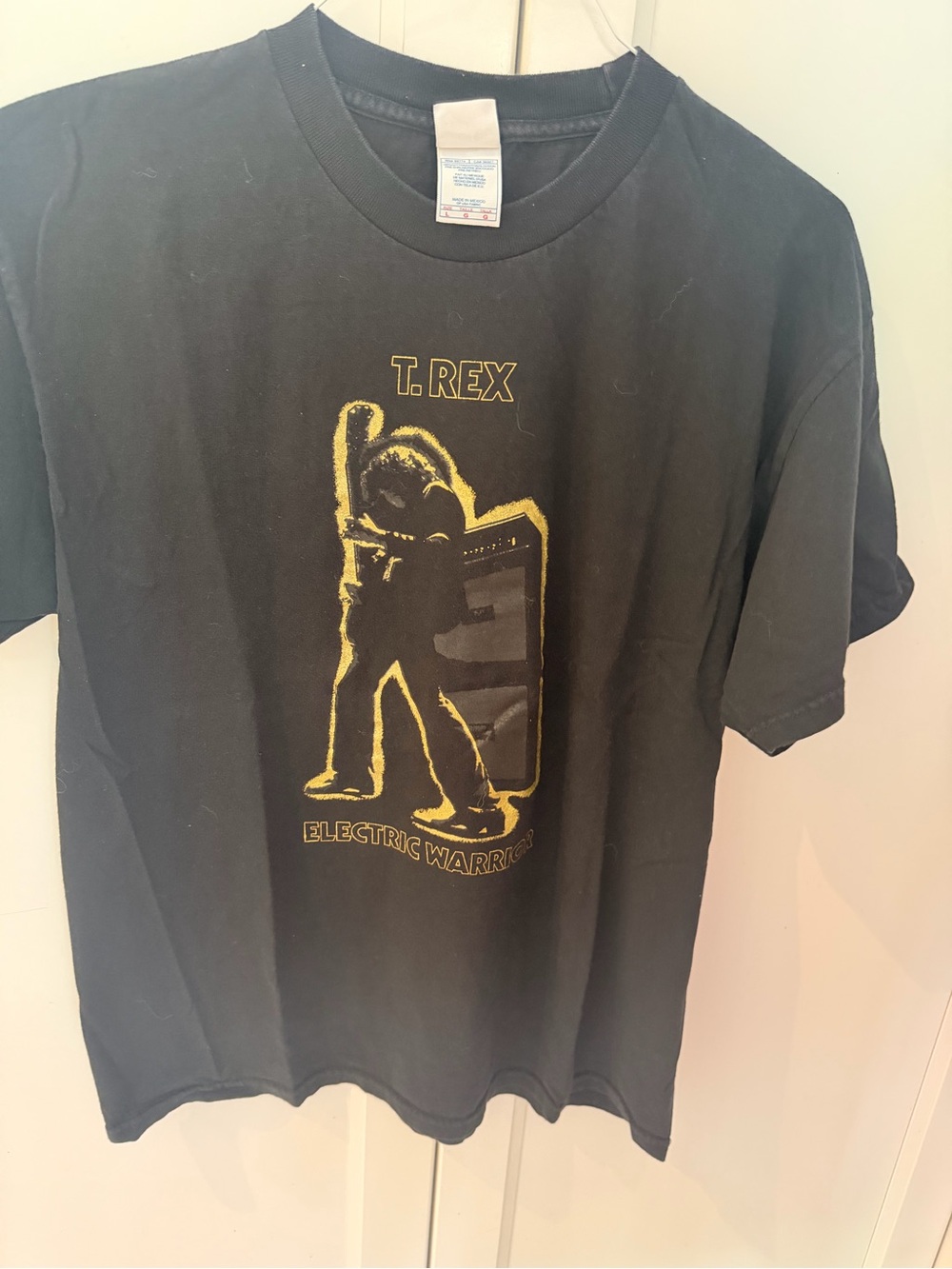 Electric Warrior Graphic Tee - Black/Yellow